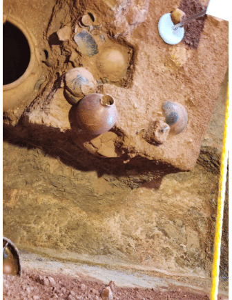 Royal burial site. (ASI)