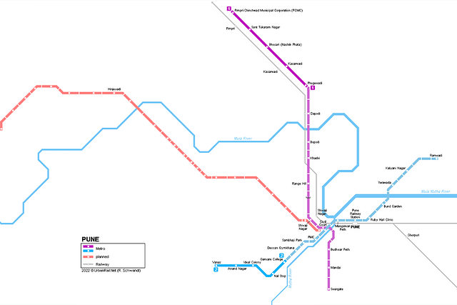 Navi Mumbai: CIDCO Plans 2 More Metro Routes For Enhanced NAINA-NMIA  Connectivity