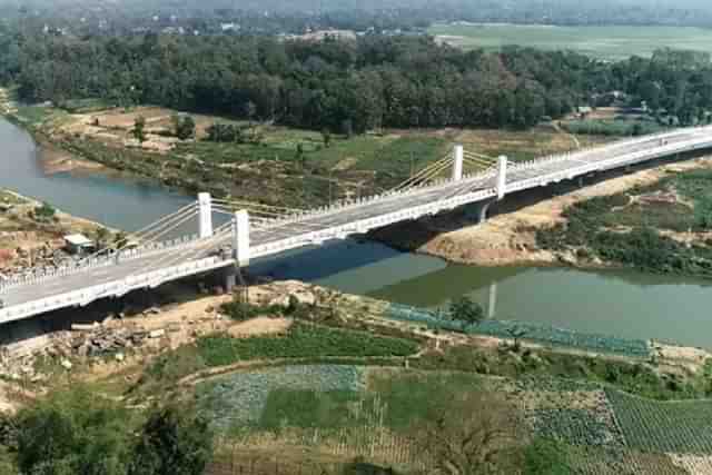 This bridge has significantly reduced the distance between Sabroom and the Chittagong port, now to only 111 km.