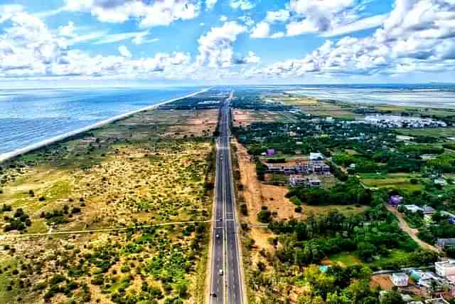 East Coast Road in Tamil Nadu. (Facebook)