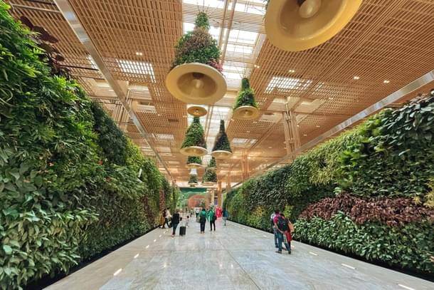 Bengaluru's New Airport Terminal (Image: Author)