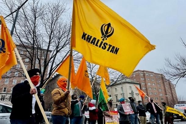 Pro-Khalistan protesters. (Representative Image)