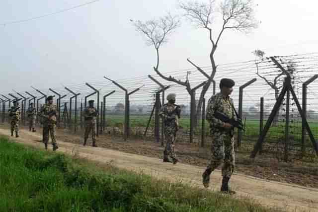 Troops at the India-Pakistan border. (Representative Image)