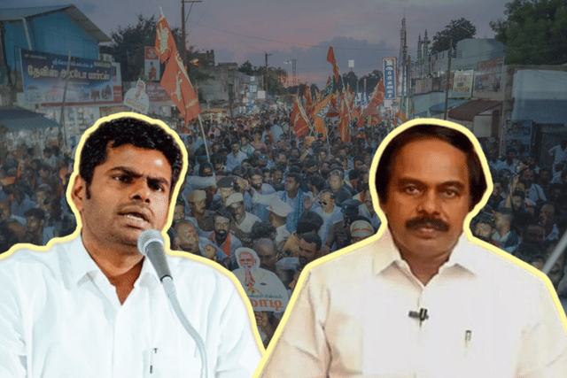 Minister Mano Thangaraj Involved In Smuggling Ore From TN To Kerala',  Alleges Annamalai During Padayatra In Kanyakumari's Padmanabhapuram