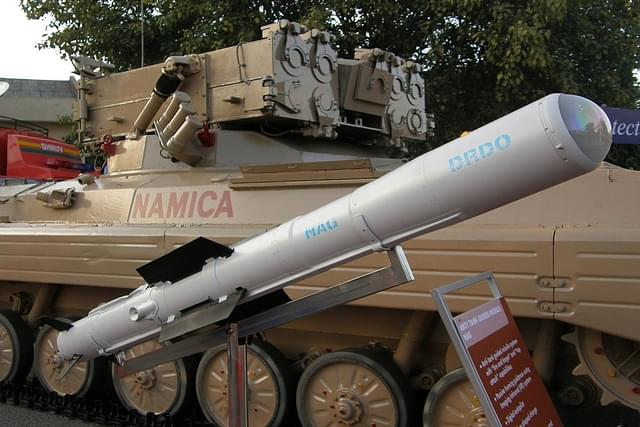 DRDO’s designed and developed NAG Missile System.