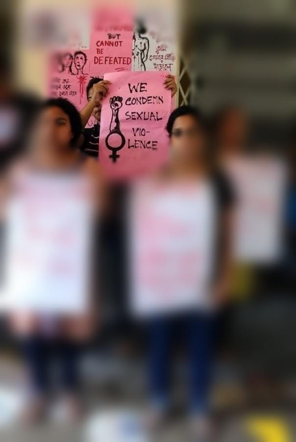 Posters by leftists in JU campus.