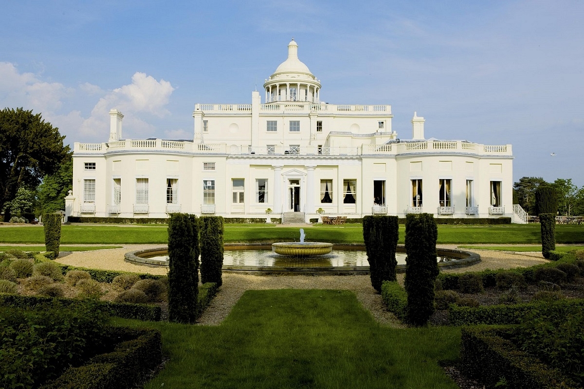 The Stoke Park luxury estate, England, owned by Reliance Industries.