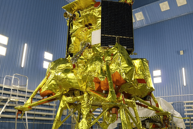 Russia's Luna-25 moon lander ready for launch. (Image: NPO Lavochkina via Space.com)