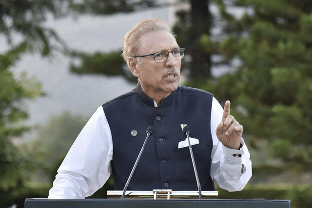 Pakistan President Arif Alvi
