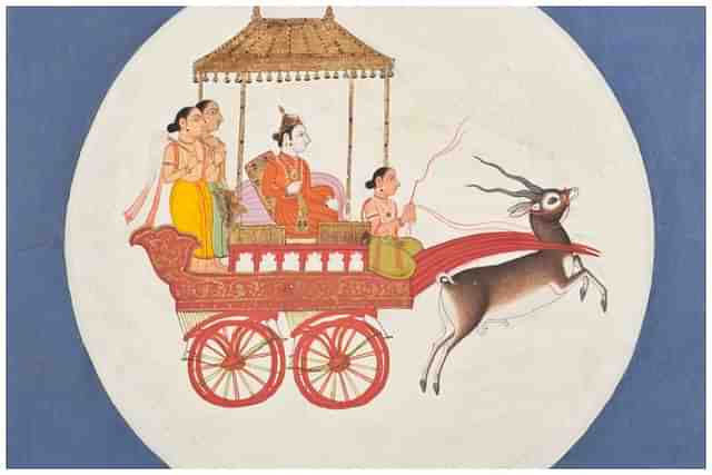 A depiction of Chandra (Wikimedia Commons)