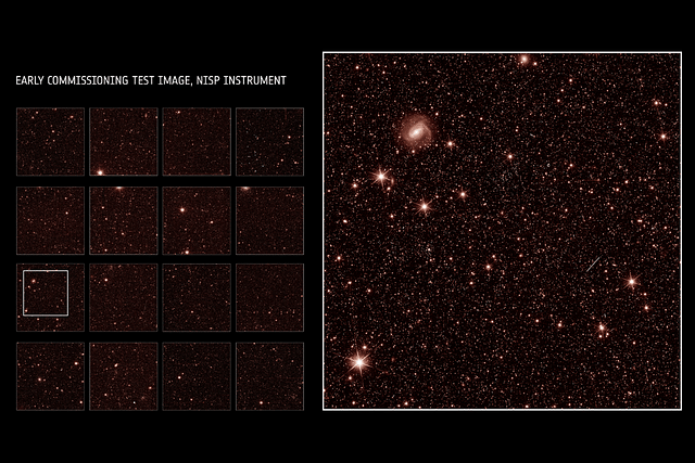 Early commissioning test image — Euclid’s Near-Infrared Spectrometre and Photometre (NISP) instrument (Image: ESA/Euclid/Euclid Consortium/NASA, CC BY-SA 3.0 IGO)