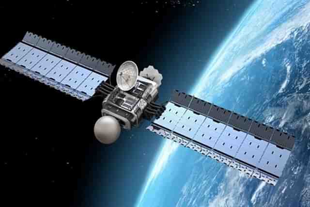 Representative image of an Indian satellite