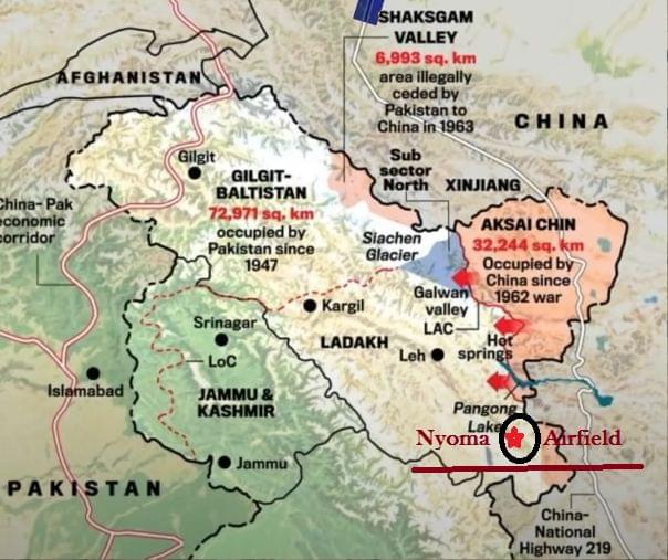 Nyoma on map (Linkedin)