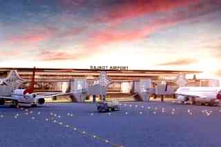 An illustration of new greenfield airport near Rajkot. (AAI)