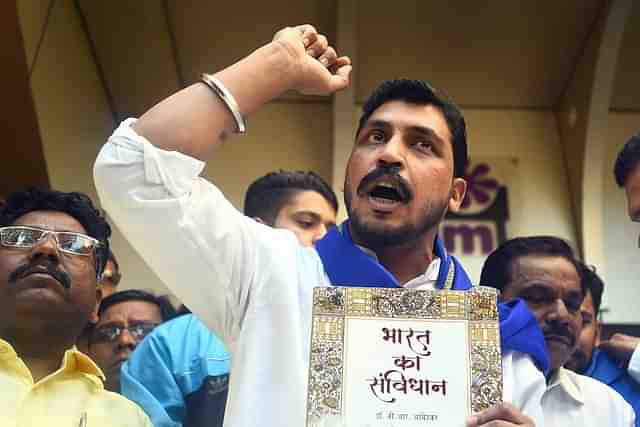 Bhim Army leader Chandrashekhar Azad (pic via Twitter)