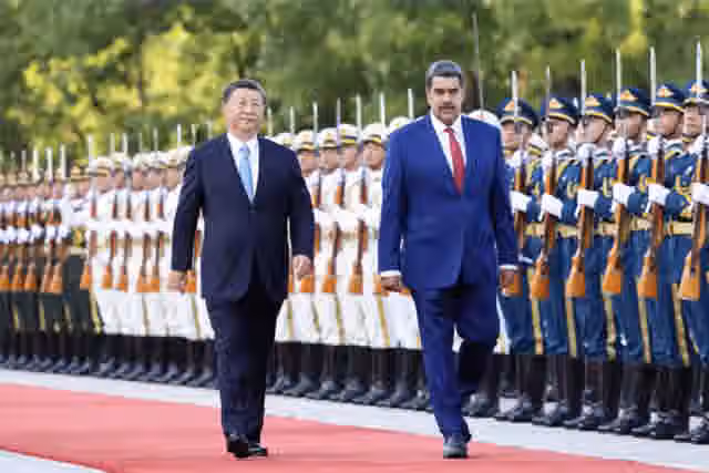 Xi and Maduro 