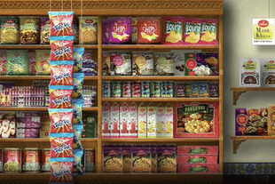 Haldiram's snacks and other food products (Pic Via News18)