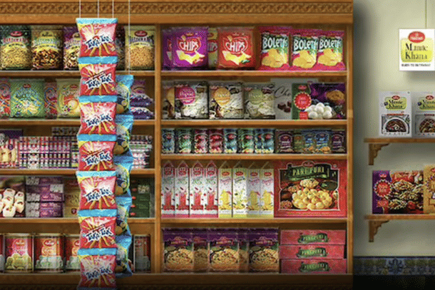 Haldiram's snacks and other food products (Pic Via News18)