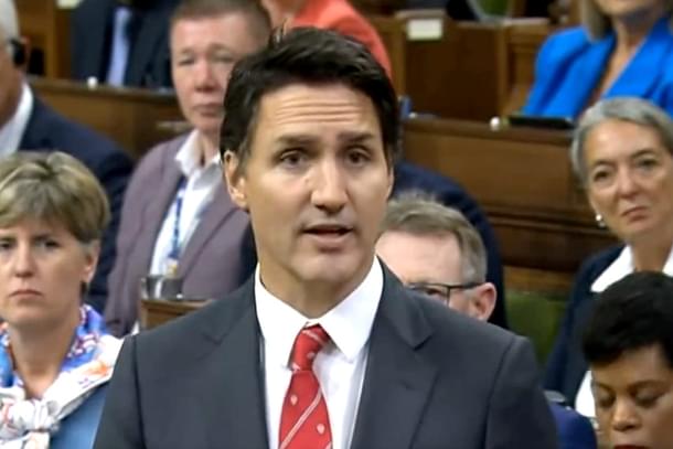Canadian Prime Minister Justin Trudeau.