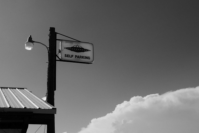 Sign in Rachel, NV near Area 51 (Photo by Michael Herren on Unsplash)