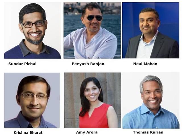 Indian leadership at Google.