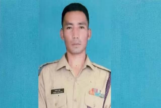 Indian Army soldier Serto Thangthang Kom abducted and killed in Manipur. (Pic via X @prodefkohima)