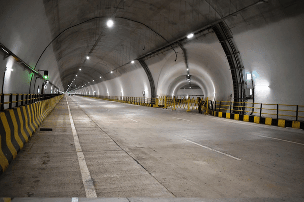 Interconnections in the tunnel (Source: Dilip Buildcon)