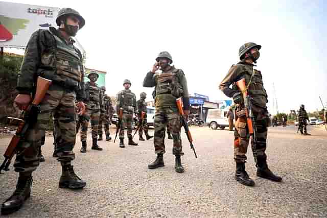 Army soldiers in Manipur