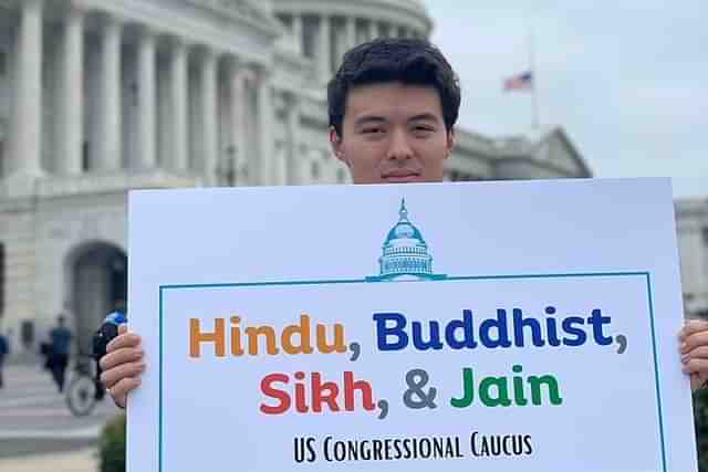 A board at the inauguration of the Caucus at Capitol Hill