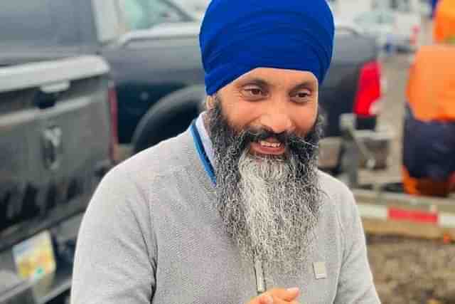 Khalistani Terrorist Hardeep Singh Nijjar was killed in June last year (Pic Via Twitter)