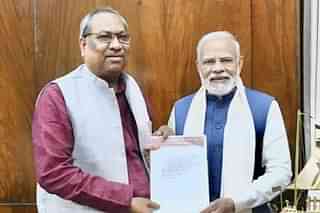 Sanjay Nishad with PM Narendra Modi