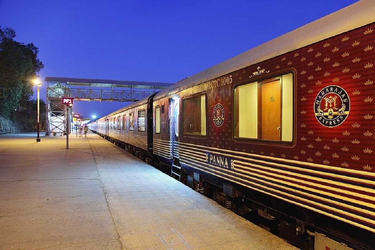 IRCTC's leading luxury tourist trains in the country, the Maharajas’ Express.