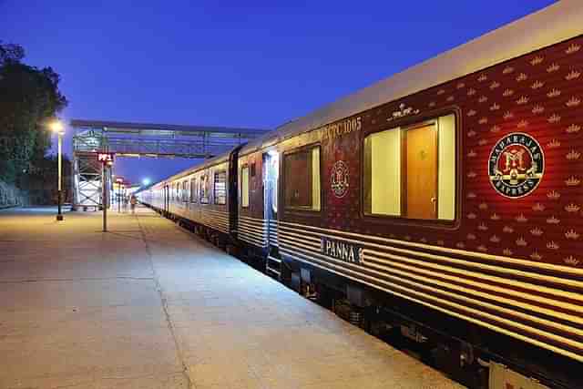 IRCTC's leading luxury tourist trains in the country, the Maharajas’ Express.