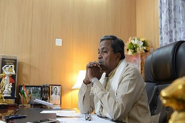 Karnataka Chief Minister Siddaramiah.