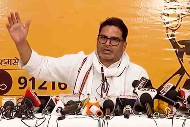 Prashant Kishor speaking in Jan Suraj padyatra