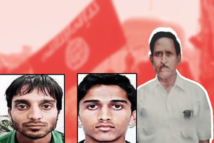 Arrested in connection with the bombing, Mohammed Faisal's (L) confession unearthed a chilling link between the train blast and Ramesh Babu Shukla’s (third from left) murder.