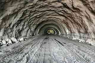 Tunneling work on the Mumbai suburban network.