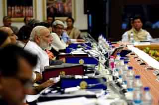 Prime Minister Narendra Modi speaks at a meeting.  (Representative Image)