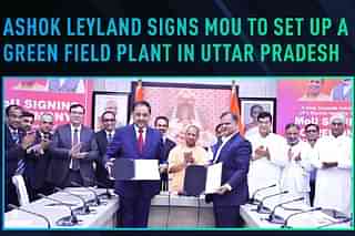 Ashok Leyland's MoU signing event