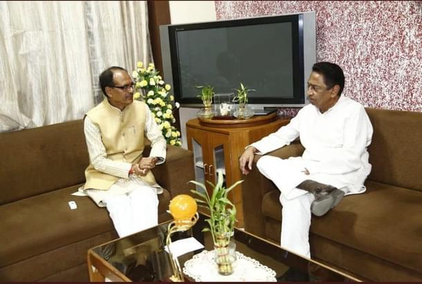 Shivraj Singh Chouhan (L) and Kamal Nath (Facebook)