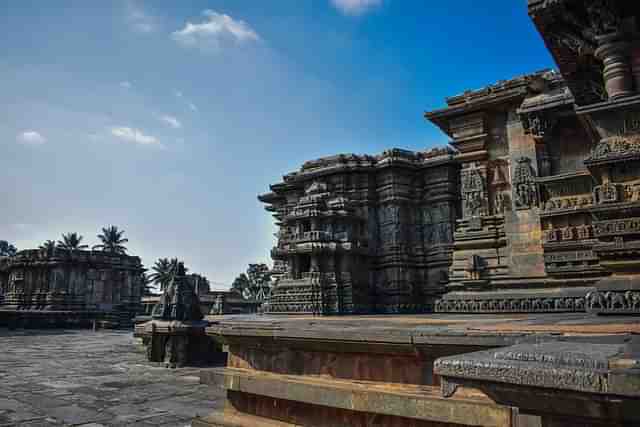 Stone Sculptures in Chennakeshava Temple, Belur, India