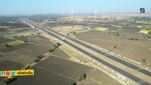 Views of the surrounding landscape while travelling on the expressway in Madhya Pradesh (Source: RSLive)