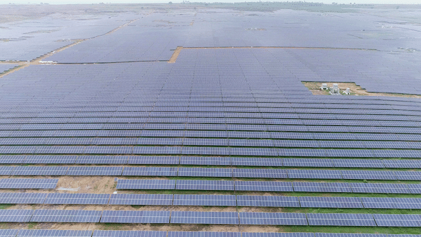 The Rewa Ultra Mega Solar Plant (Source: MP Government)