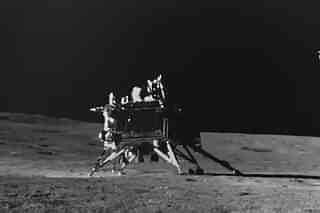 Lander Vikram on the lunar surface. (ISRO/Twitter)