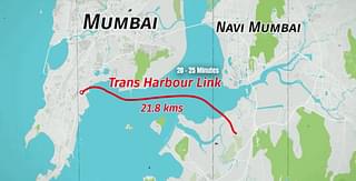 Mumbai Trans harbour link (Droneman)