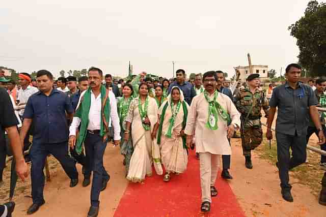 Jharkhand CM Hemant Soren campaigning for Bebi Devi (Facebook)