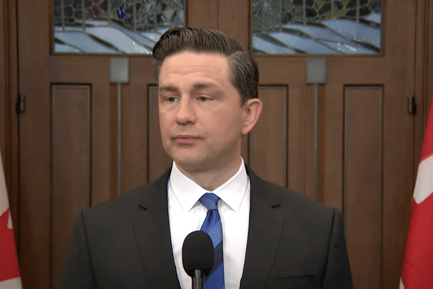 Canadian Opposition leader Pierre Poilievre