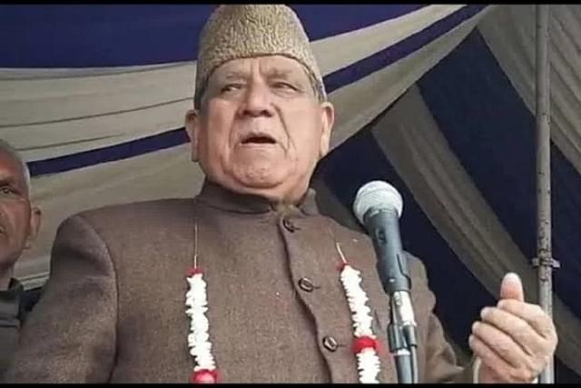 National Conference MP Mohammad Akbar Lone. (Picture via ANN News)