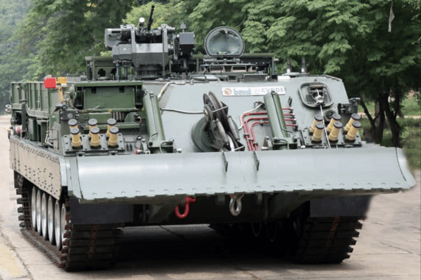 Bharat Earth Movers Limited (BEML) armoured recovery vehicle. (Via BEML)