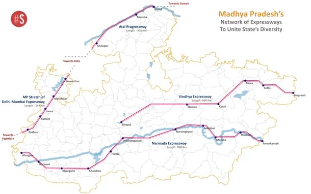 Network of Expressways underway in Madhya Pradesh to advance state's connectivity (Source: Swarajya)